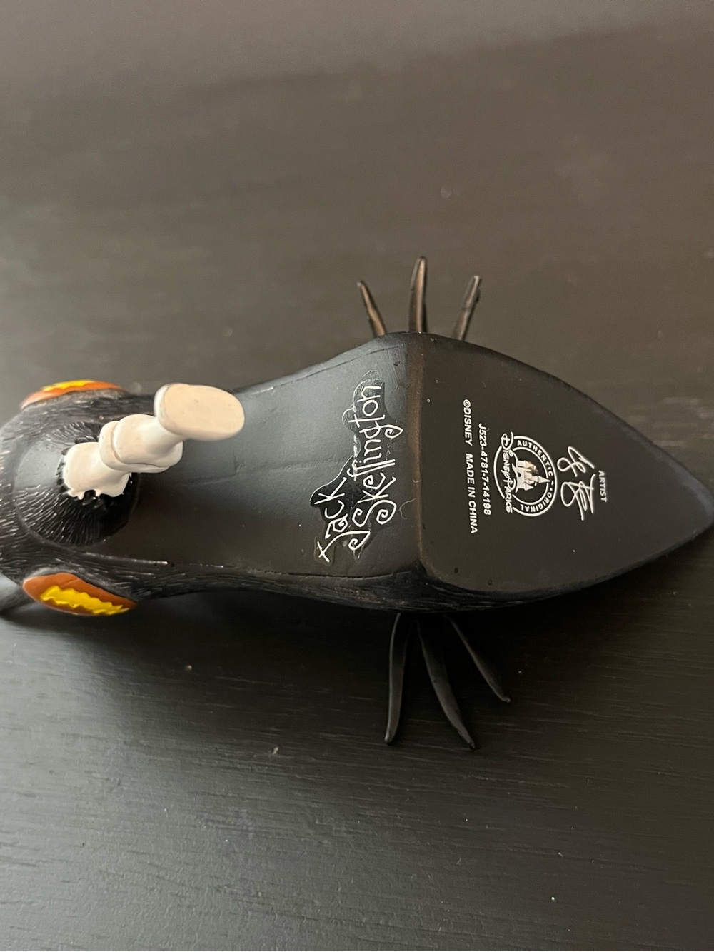 Disney Parks Runway Shoe Ornament Jack Skellington NWOT (Flawed) - Picture 5 of 6
